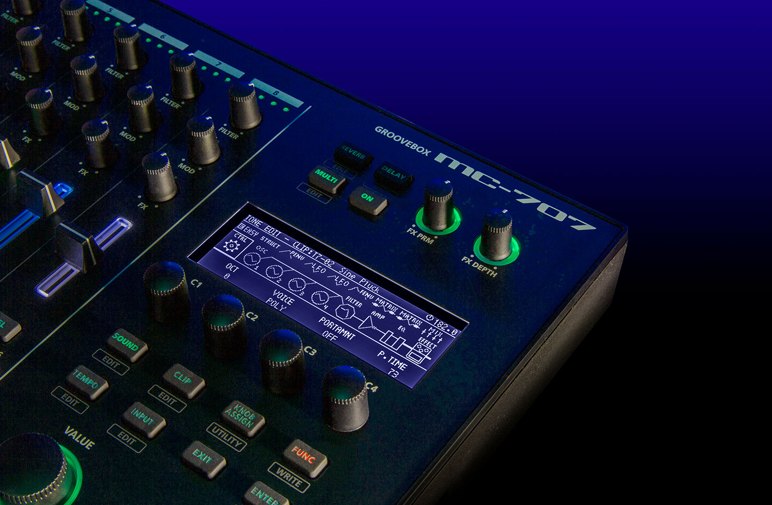 Roland MC 707 Deep Synths