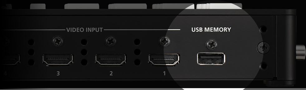 USB MEMORY PORT