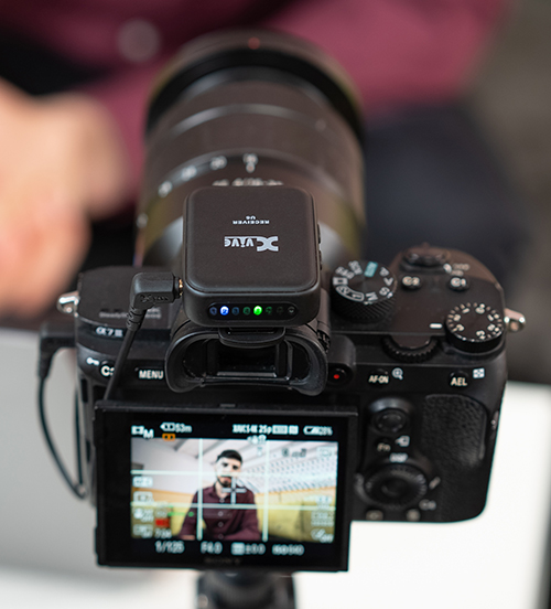 U6 receiver on DSLR