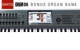 Ya está disponible para descarga gratuita el nuevo banco de sonidos para KORG KRONOS KRS-06 Bonus Organ Bank.