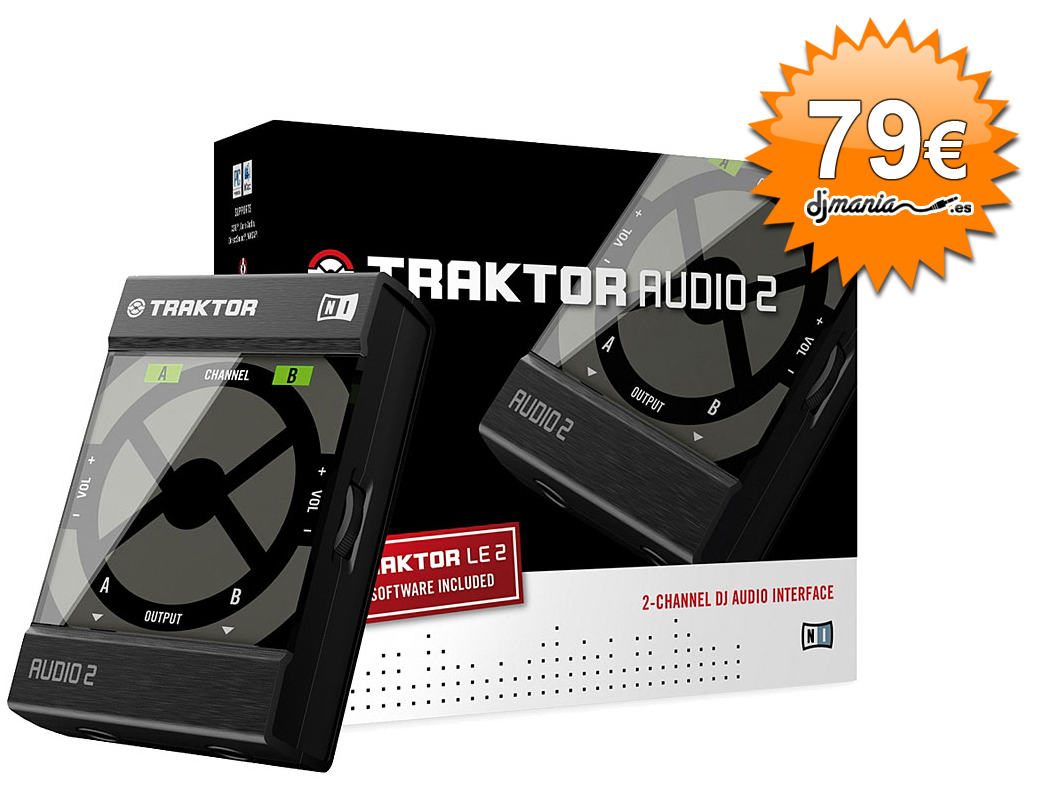 Внешняя звуковая карта traktor audio 2