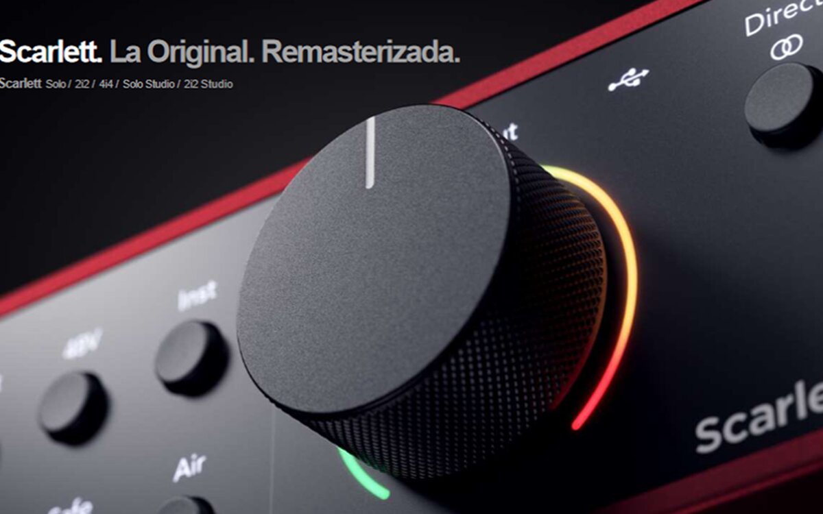 Comparativa entre Focusrite Scarlett de 4a generación