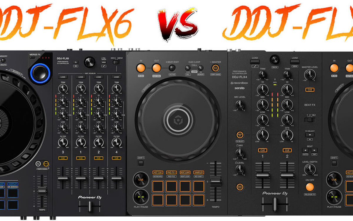 Comparativa Pioneer DJ DDJ-FLX6 vs DDJ-FLX4