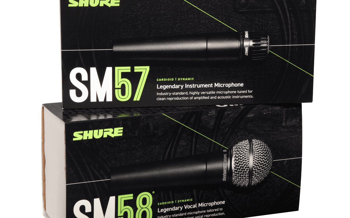Diferencias de Micrófono Shure SM58 y SM57