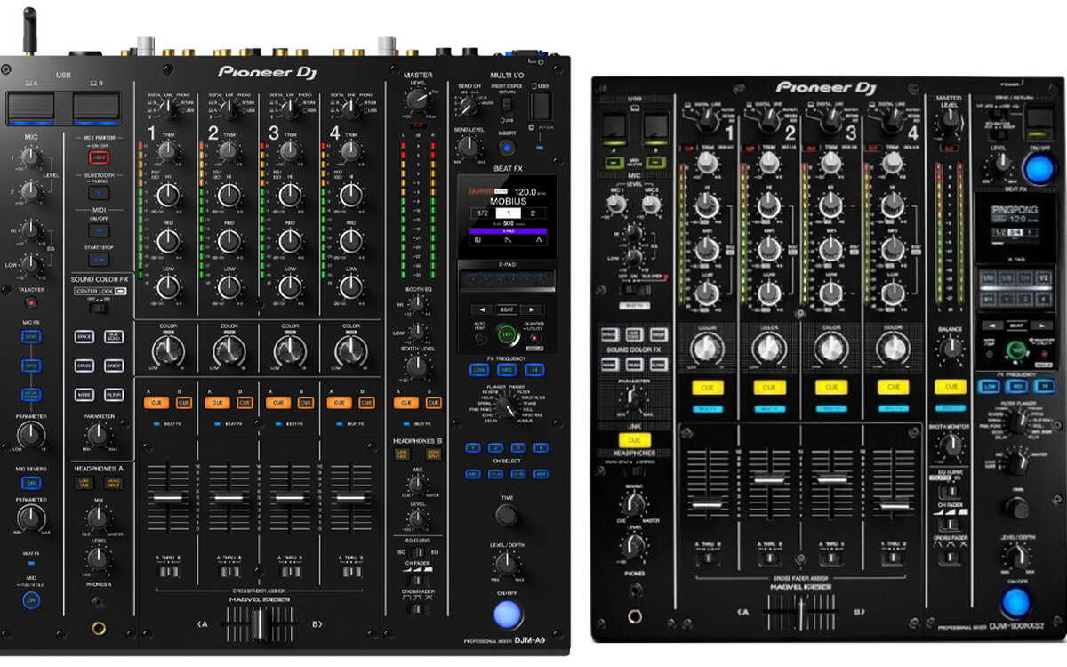 Diferencias Pioneer DJ DJM-900NXS2 y DJM-A9