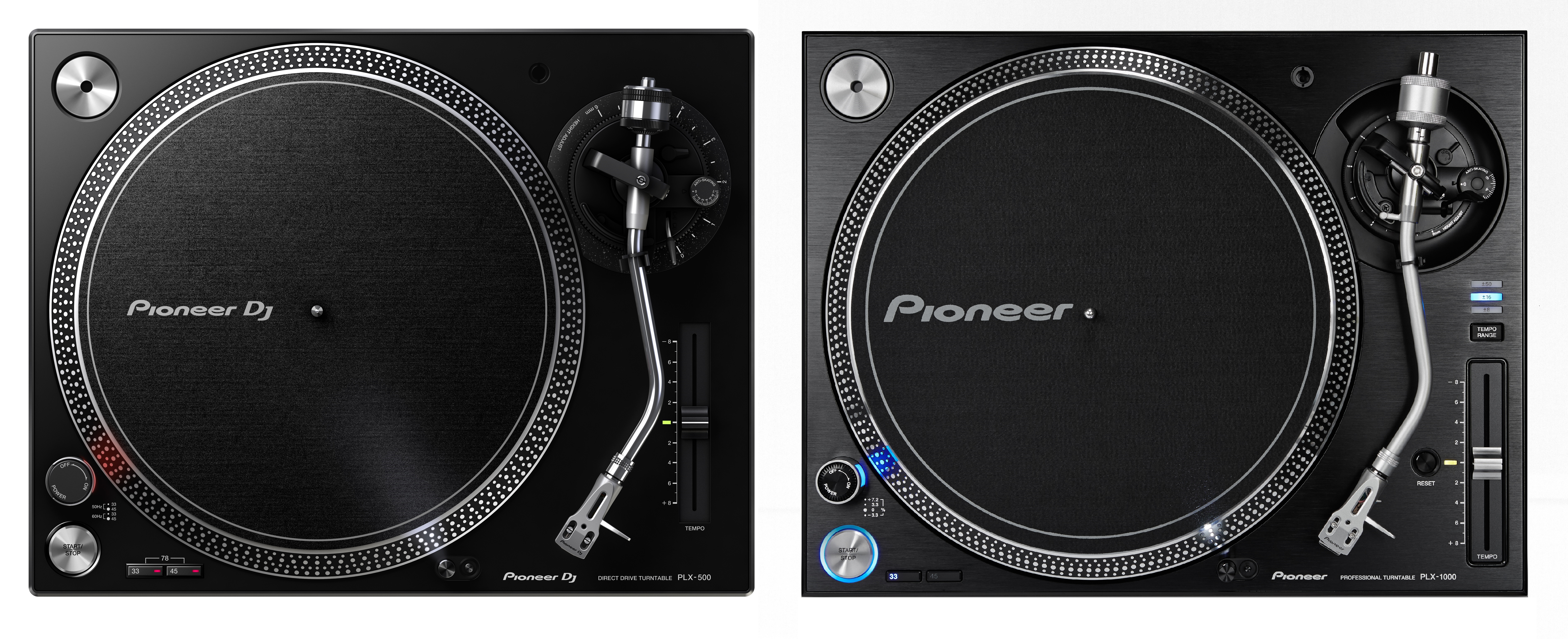 Pioneer DJ PLX-500-W Giradiscos de tracción directa (Blanco