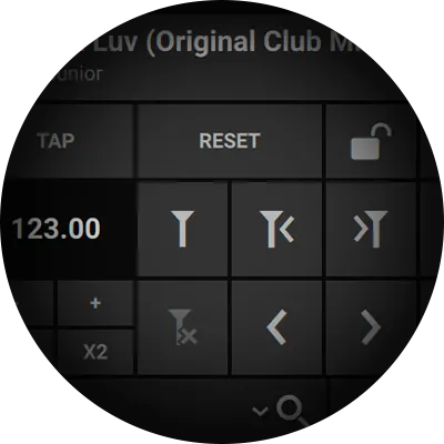 Controles de edici&oacute;n de beatgrid y BPM en Engine DJ Desktop