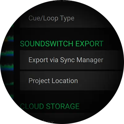Exportaci&oacute;n de datos de iluminaci&oacute;n con SoundSwitch desde Engine DJ Desktop