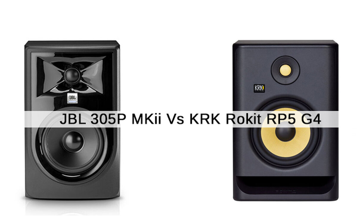 JBL 305P MK2 Vs KRK Rokit RP5 G4