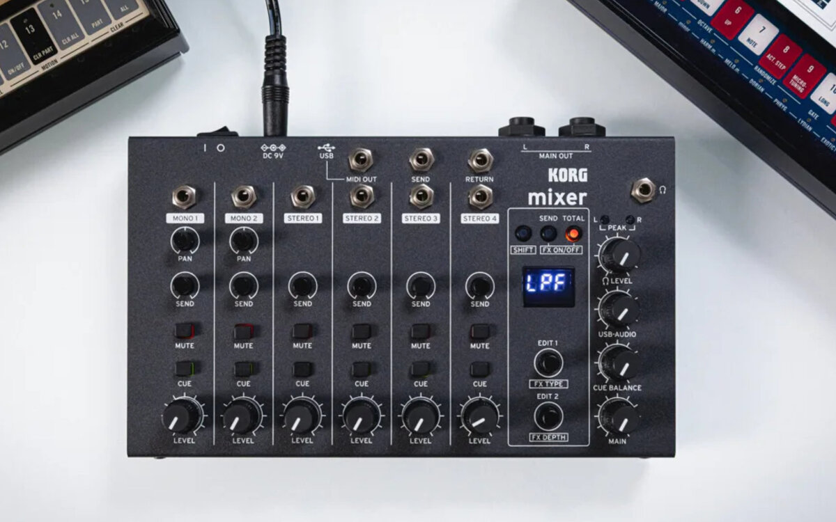 KORG presenta el NTS-4: un mezclador de sobremesa para sintetizadores y sistemas modulares