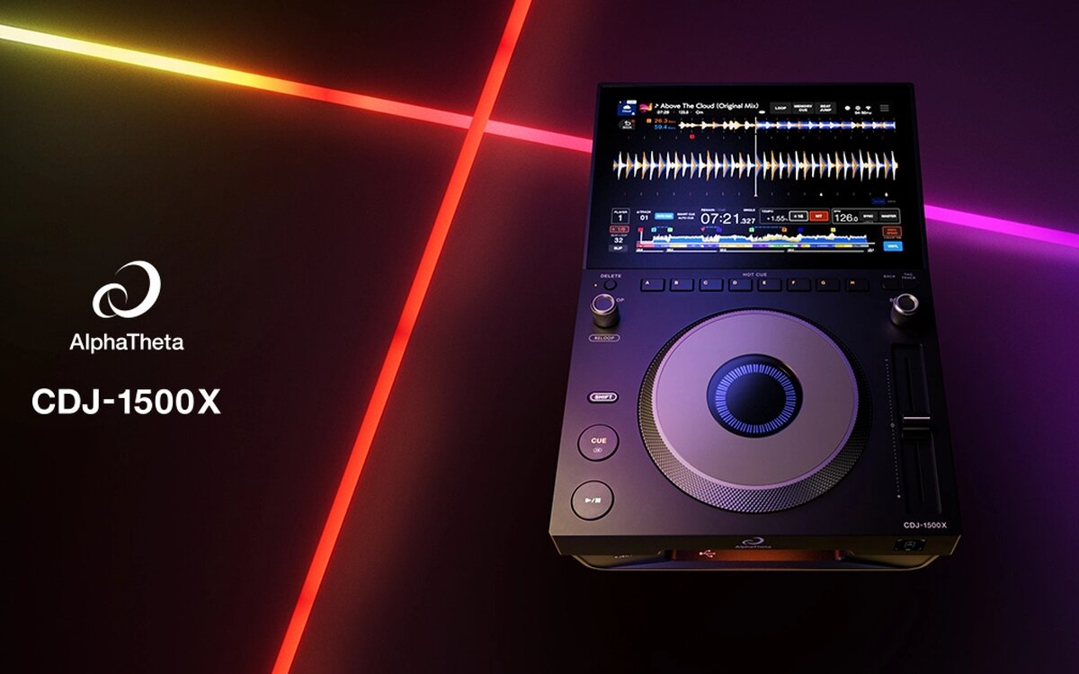 AlphaTheta CDJ-1500X ya disponible: el nuevo reproductor DJ compacto con funciones profesionales