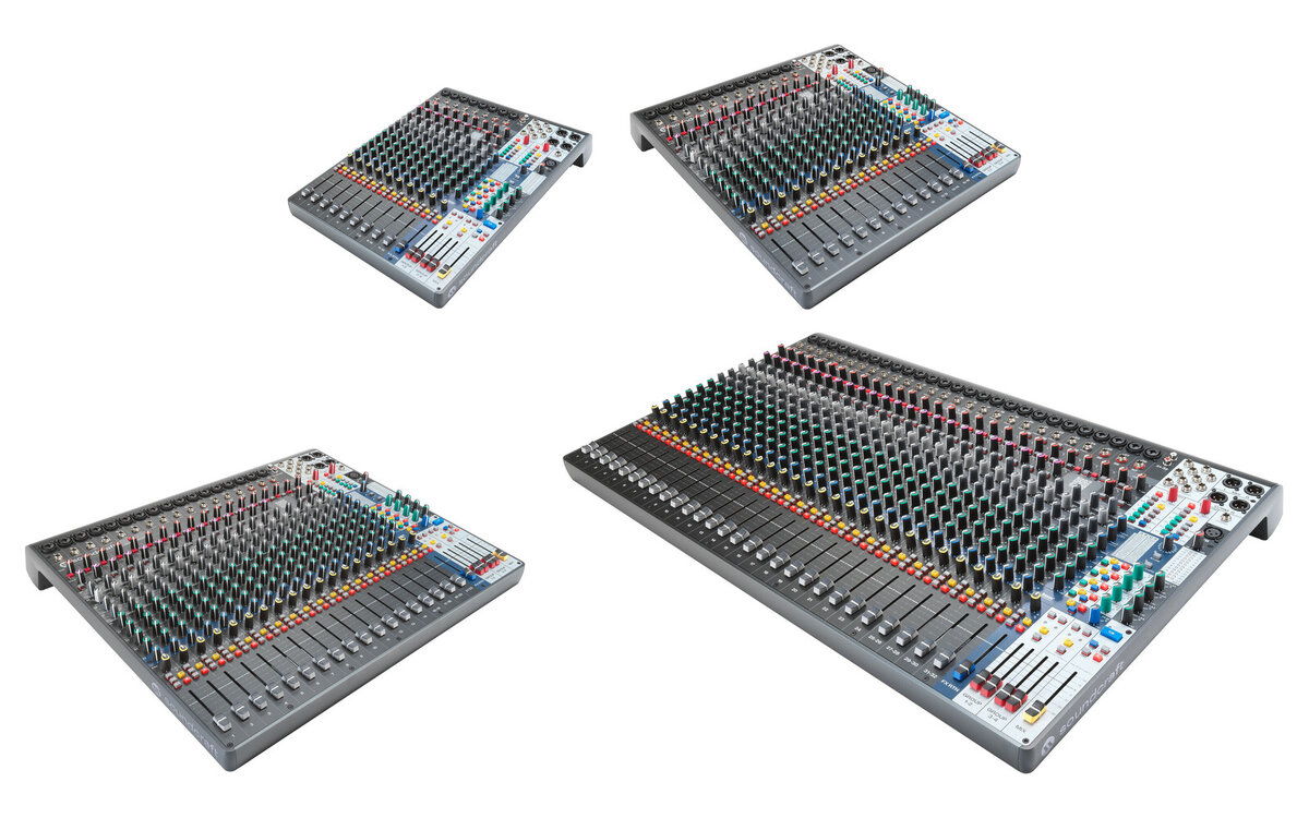 Soundcraft Signature Plus: previos Ghost, compresor dbx en cada canal y efectos Lexicon por hardware