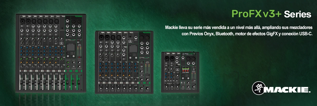 Mackie PROFXV3(+) Series