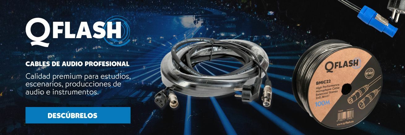 QFlash Cables Sonido Audio