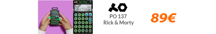 Pocket Operator PO 137 - Rick & Morty black firday oferta