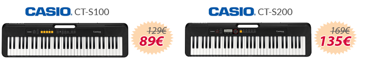 teclados casio ct-s oferta mejor precio